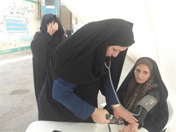 ایستگاه های سنجش سلامت در لرستان برپا شد+عکس