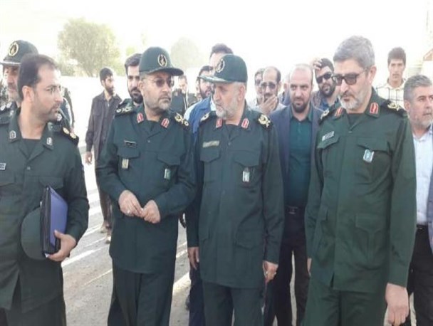 بازدید رئیس سازمان بسیج از پروژه ساخت منازل مسکونی سیل‌زدگان دلفان