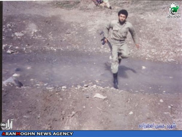 شهیدی که با دختر شش ماهه‌اش نگهبانی می‌داد