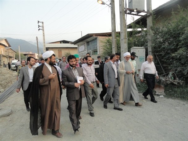 قطار "کاروان جهاد نیکوکاری" به روستای استون آباد رسید
