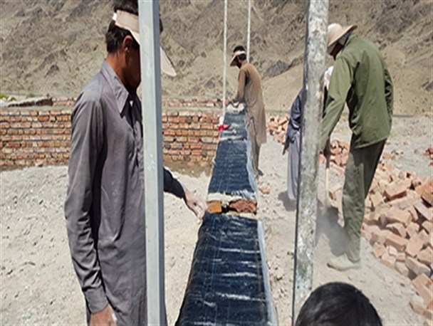 گزارش تصویری/ برپایی اردوی جهادی توسط دانشجویان شهرستان خاش