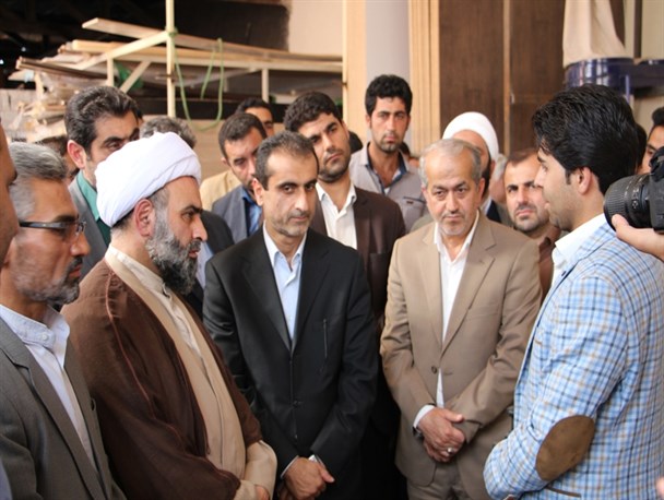افتتاح کارگاه تولیدات مصنوعات چوبی در لوشان