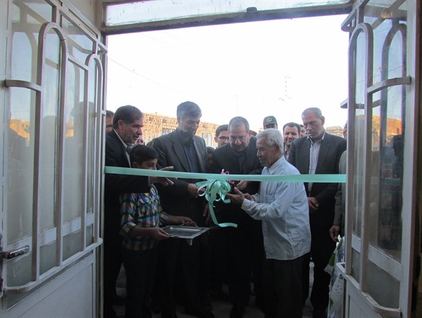 اولین کتابخانه روستایی بخش کوهسرخ کاشمر به بهره برداری رسید