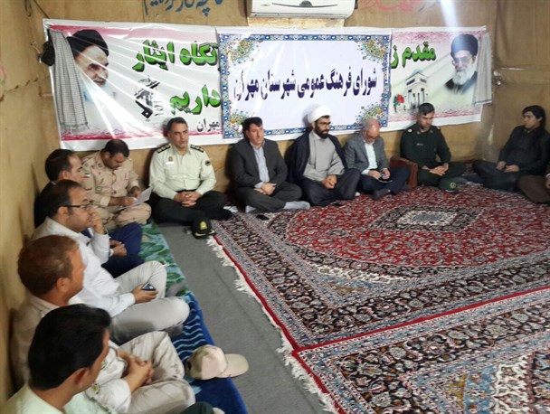 دعای عرفه در یادمان ایثار قلاویزان مهران برگزار می شود