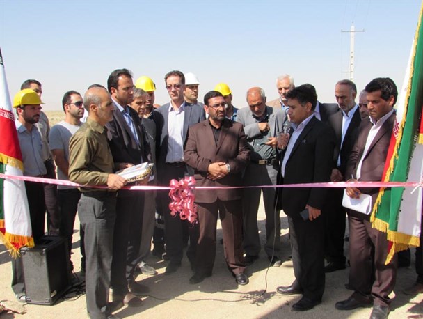 افتتاح 3 پروژه اقتصادی در فامنین، به مناسبت هفته دولت + تصاویر