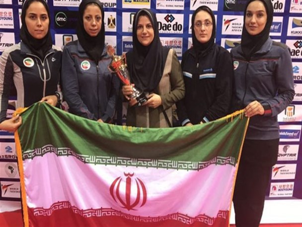 کسب مدال دختران تکواندوکار ایرانی با سرمربیگری بانوی گیلانی