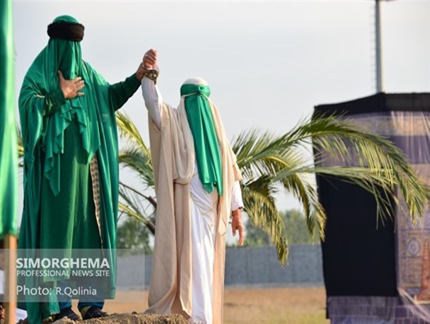بازسازی واقعه غدیر خم در سیمرغ