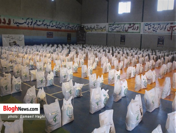 مرحله دوم رزمایش نهضت کمک مومنانه  در میاندورود