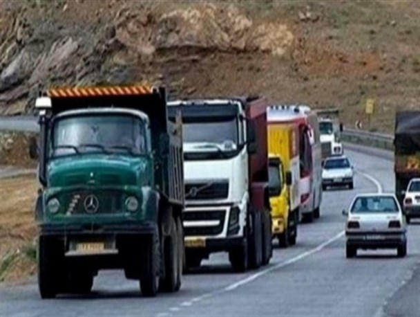 جابجایی۳ میلیون تن کالا توسط ناوگان حمل و نقل جاده ای کرمانشاه