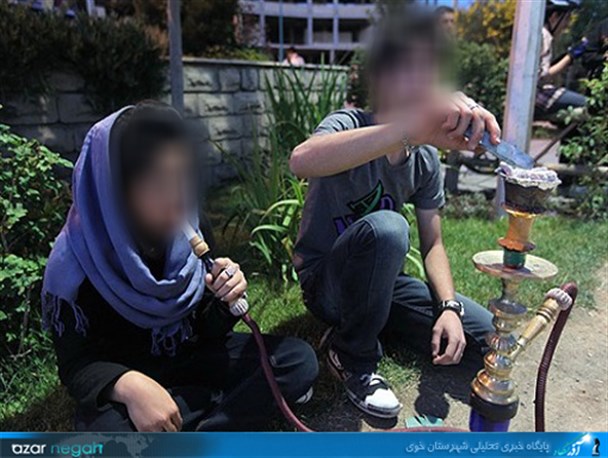 مصرف قلیان ، عادت پیرمردها که تفریح جوانان خویی شد