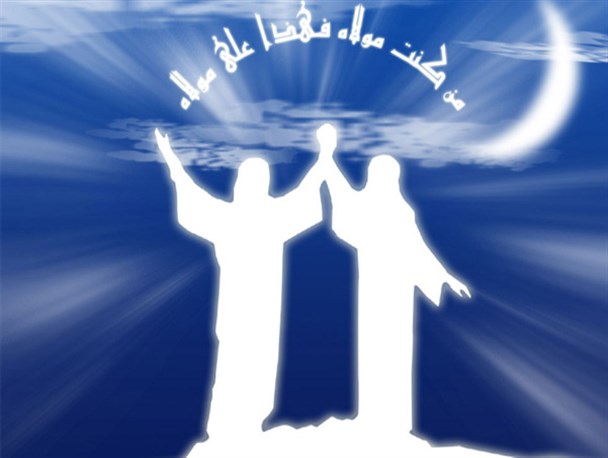 بازسازی واقعه غدیر در شهرستان عباس‌آباد