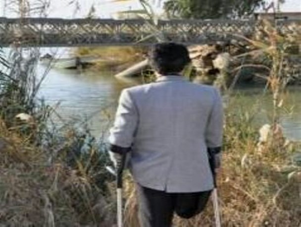 ماجرای جالب یک جانباز گچسارانی با پای مصنوعی+تصاویر