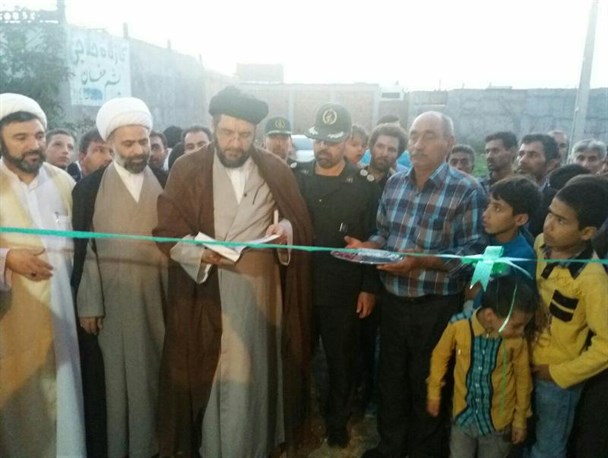 مسجد حضرت ابوالفضل (ع) در پارس آباد افتتاح شد + عکس
