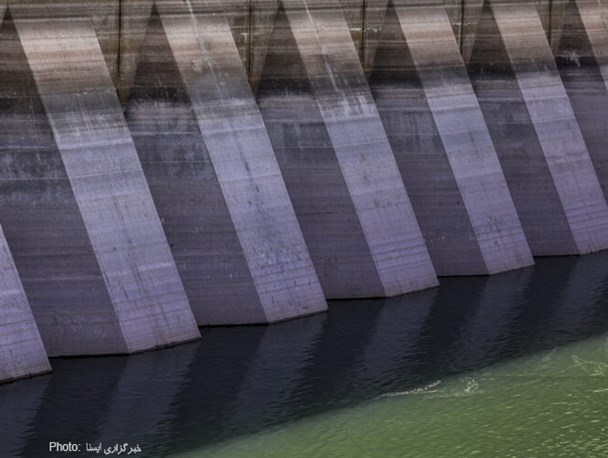 عکس/بحران آبی در سد «لتیان»