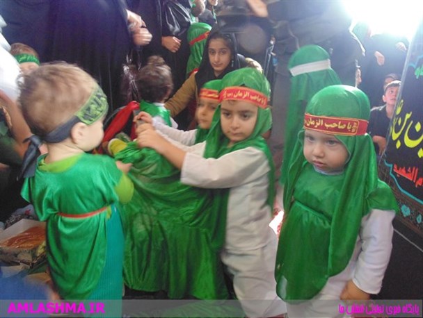 مراسم شیرخوارگان حسینی در دو نقطه شهرستان املش برگزار می گردد