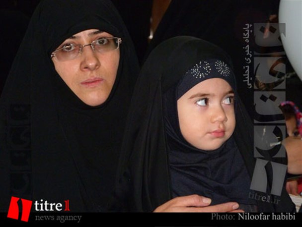 تقدیر یک زن کرجی از کار پسندیده بانیان مراسم سه ساله های حسینی