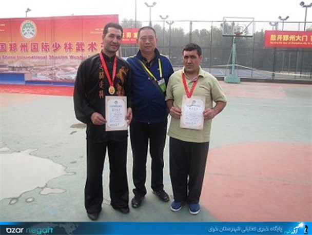 کسب دو نشان نقره توسط ووشوکار خویی