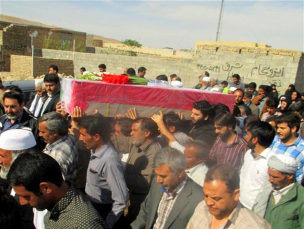 پیکر یکی از جانباختگان فاجعه منا در سرخس تشییع شد+تصاویر