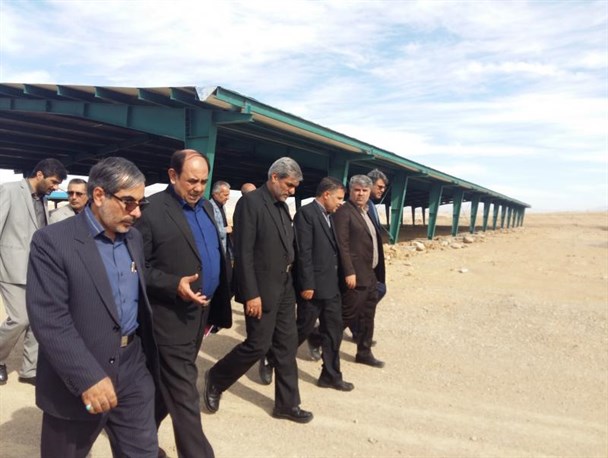 معاون وزیر جهاد کشاورزی از بهکده رضوی بازدید کرد