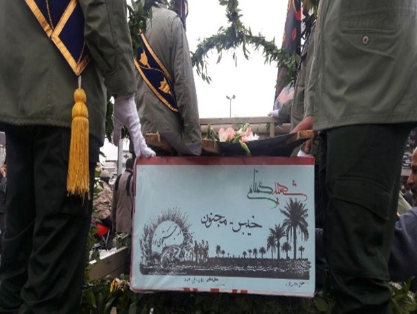 پیکر مطهر دو شهید گمنام در زنجان تشییع شد +تصاویر