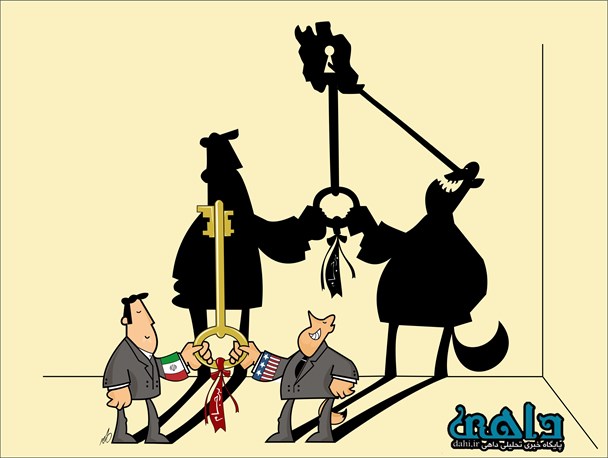 دشمن می‌خواهد از برجام برای نفوذ به ایران استفاده کند / کاریکاتور
