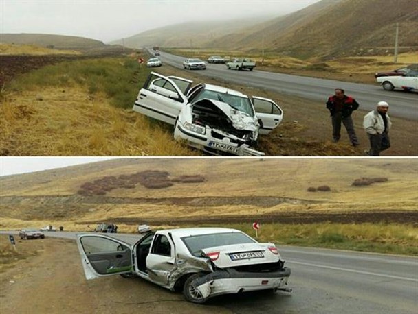 جاده پیرانشهر _نقده باز حادثه آفرید