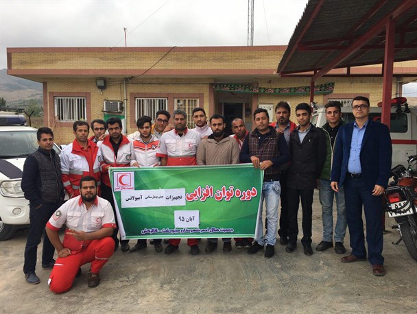 دوره توان‌افزایی پیش بیمارستانی امدادگران هلال‌احمر گالیکش برگزار شد + تصاویر