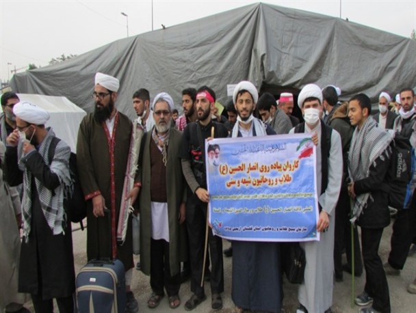 اعزام علمای اهل سنت گلستانی به پیاده روی اربعین حسینی