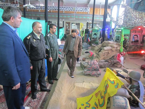 بازدید مسئولان کوثری از نمایشگاه یادواره شهدا+تصاویر