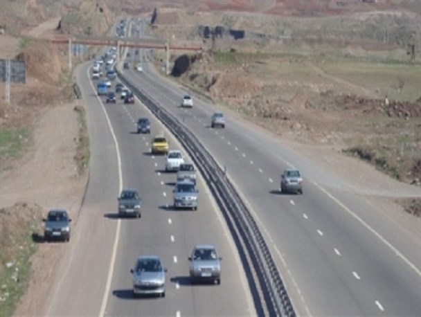 ترافیک در محورهای مواصلاتی قزوین عادی و روان است