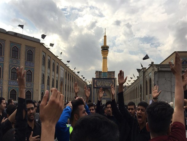مشق عاشقی در حریم حرم دل‌های عاشق