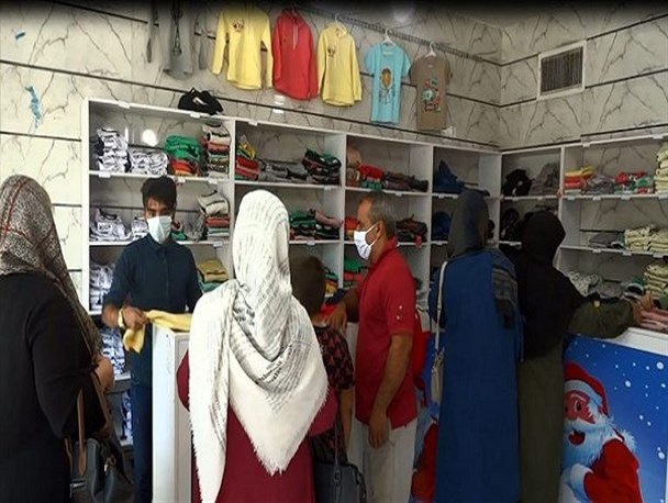 ترویج حمایت از کالای ایرانی در فروشگاهی با البسه ملی