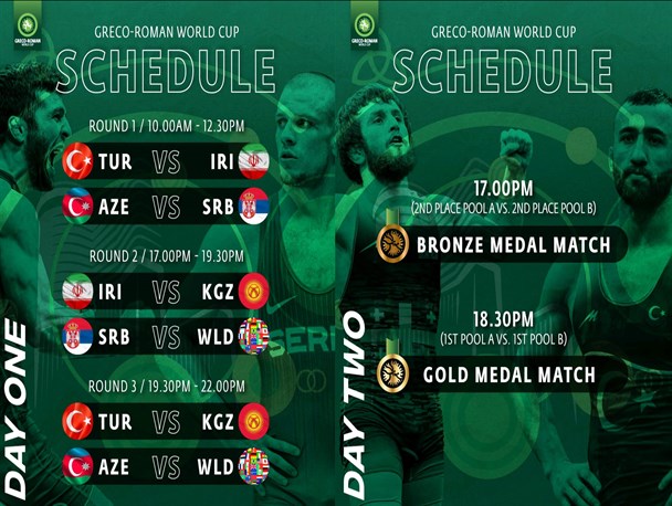 جام جهانی کشتی فرنگی| هم‌گروهی تیم منتخب ایران با ترکیه و قرقیزستان/ اعزام ۲۰ فرنگی‌کار به آذربایجان