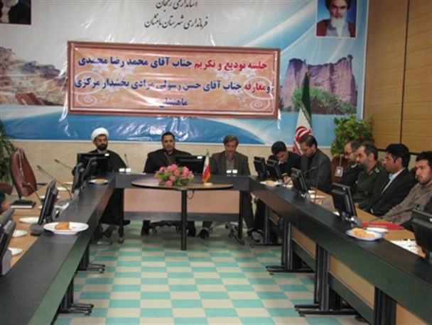 حسن رسولی بخشدار بخش مرکزی ماهنشان شد+عکس