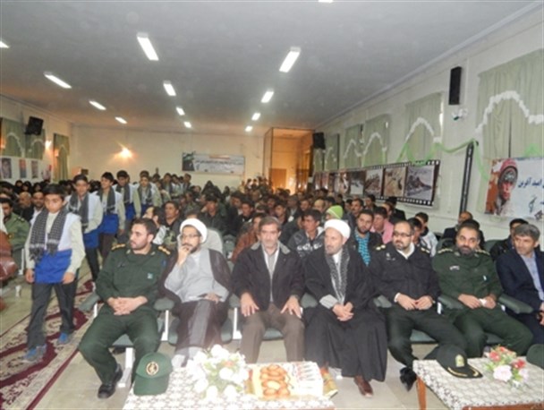 همایش شکوه مقاومت درشهرستان ماهنشان برگزارشد