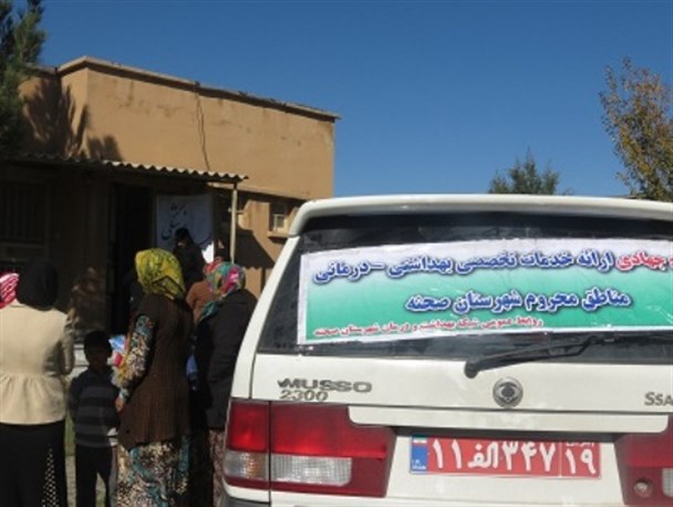ویزیت جهادی بسیج جامعه پزشکی در روستای ارمنی جان انجام شد + تصویر