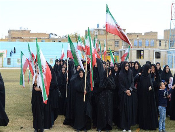 اجتماع بزرگ بسیجیان مرودشت