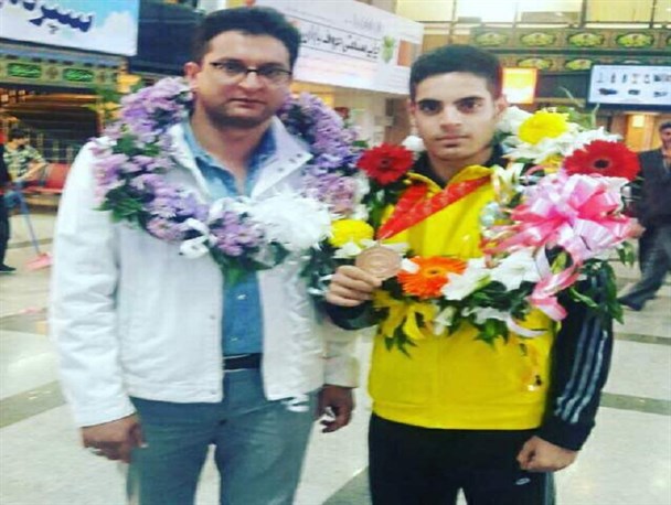 کسب دومین مدال کاراته مسابقات آسیایی توسط ورزشکار کرمانی