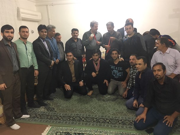 تجلیل از علیرضا دهقان، قهرمان وزنه برداری آسیا