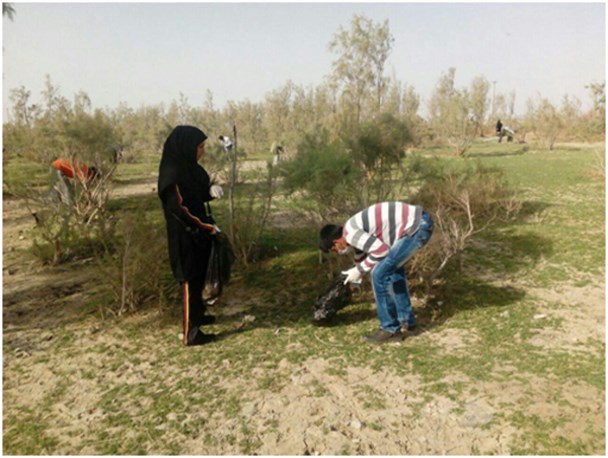 پاکسازی اطراف کوه خواجه توسط انجمن های مردم نهاد سیستان انجام شد