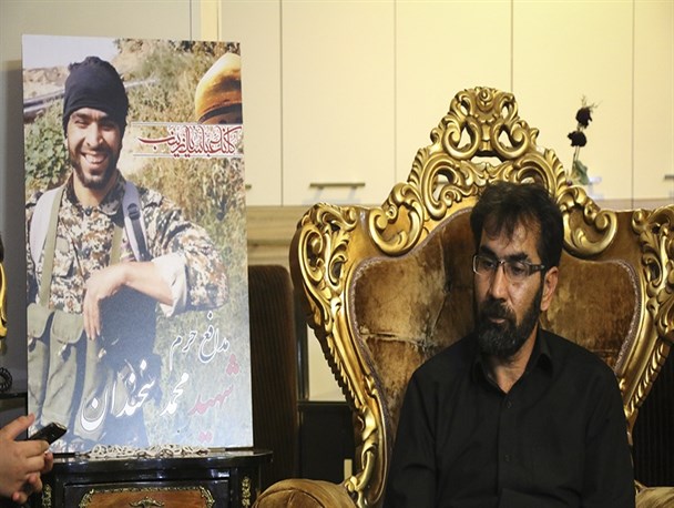 «لبیک یا زهرا(س)» آخرین ذکر شهید سخندان