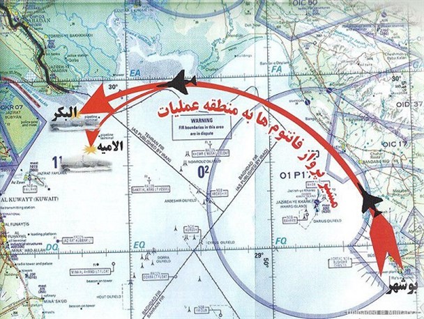 پایگاه های نظامی بوشهر، طومار نیروی دریایی بعثی عراق را پیچیدند