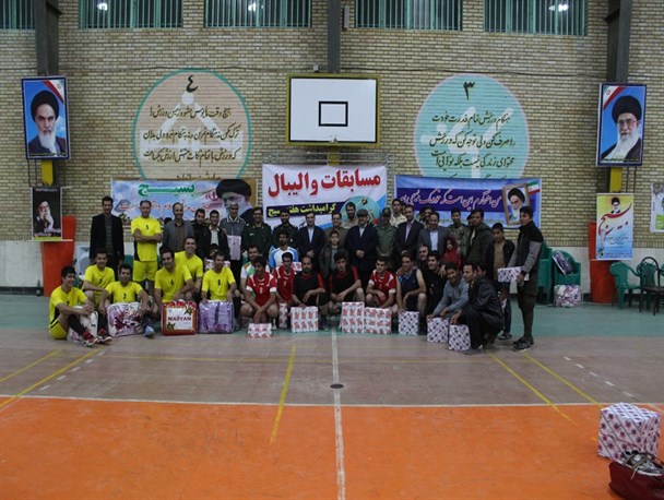 قهرمان مسابقات والیبال جام بسیج در خلیل آباد مشخص شد + تصاویر
