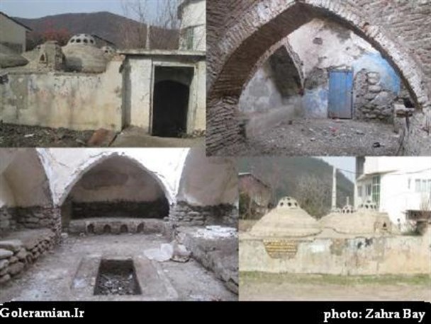 تنها بنای تاریخی رامیان زباله دانی برای آیندگان!!