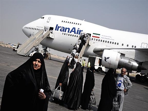حجاج کردستانی از فرودگاه بین المللی همدان به سرزمین وحی اعزام می شوند