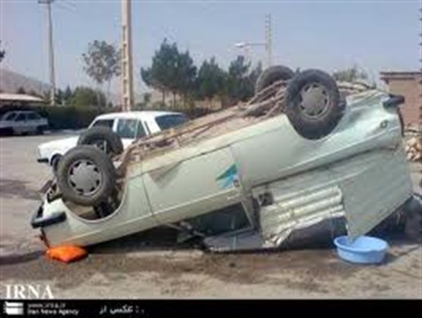 تصادف شدید در کمربندی علامه امینی سراب