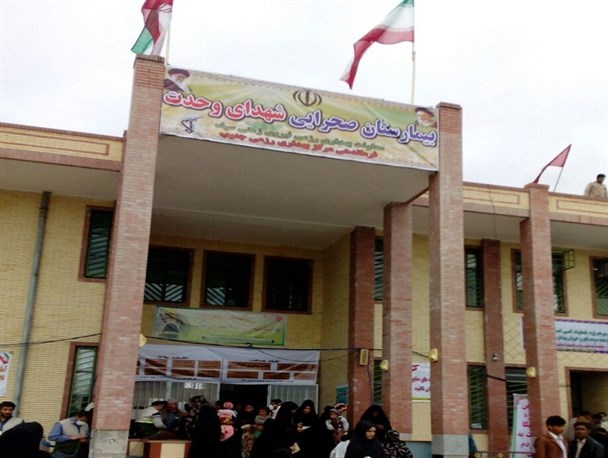 بیمارستان صحرایی در بخش چاه دادخدا قلعه گنج  افتتاح شد/تصاویر