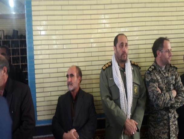 مراسم بزرگداشت شهید مدافع حرم محمد رضا فخیمی هریس برگزار شد