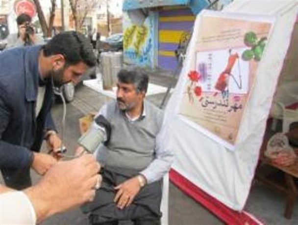 طرح مهر تندرستی در شهرستان صحنه برگزار شد