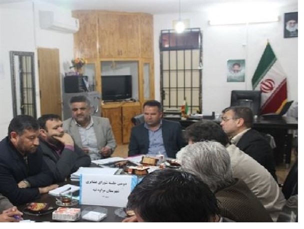 نشست فرمانداران خراسان شمالی در فرمانداری مراوه تپه